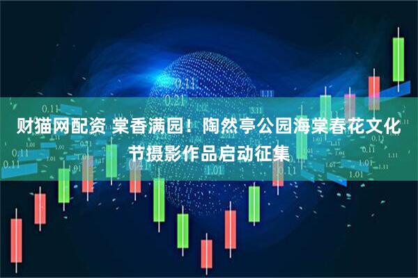 财猫网配资 棠香满园！陶然亭公园海棠春花文化节摄影作品启动征集